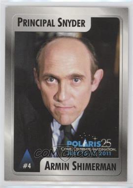 2011 TCON Polaris 25 Promos - [Base] #4 - Armin Shimerman