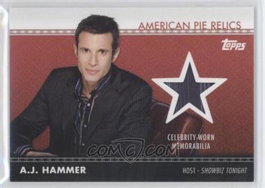 2011 Topps American Pie - American Pie Relics #APR-2 - A.J. Hammer