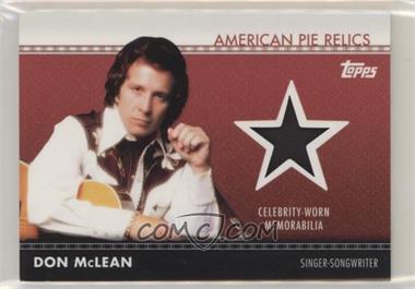 2011 Topps American Pie - American Pie Relics #APR-29 - Don McLean
