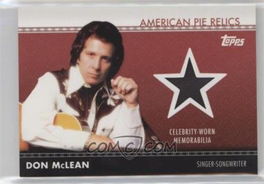 2011 Topps American Pie - American Pie Relics #APR-29 - Don McLean