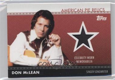 2011 Topps American Pie - American Pie Relics #APR-29 - Don McLean