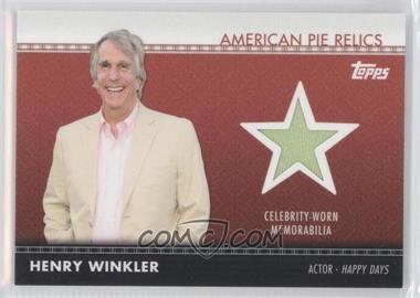 2011 Topps American Pie - American Pie Relics #APR-31 - Henry Winkler