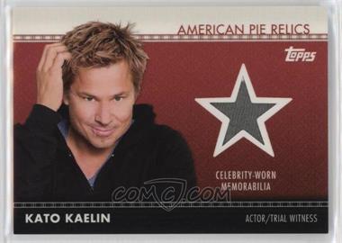 2011 Topps American Pie - American Pie Relics #APR-6 - Kato Kaelin