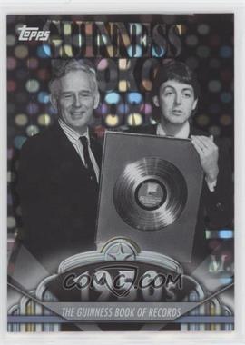 2011 Topps American Pie - [Base] - Spotlight Refractors #52 - The Guinness Book of Records (Paul McCartney) /76