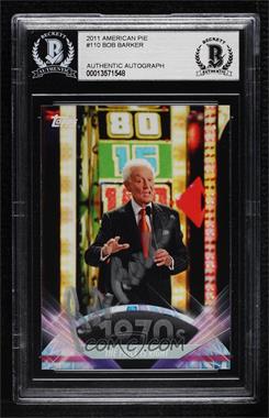 2011 Topps American Pie - [Base] #110 - Bob Barker [BAS BGS Authentic]