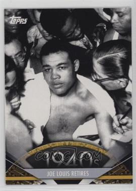 2011 Topps American Pie - [Base] #19 - Joe Louis Retires