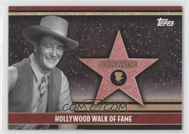 2011 Topps American Pie - Hollywood Walk of Fame #HWF-21 - John Wayne