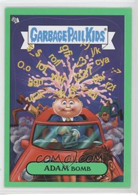 2011 Topps Garbage Pail Kids Flashback Series 2 - Adam Mania - Green #4 - Adam Bomb