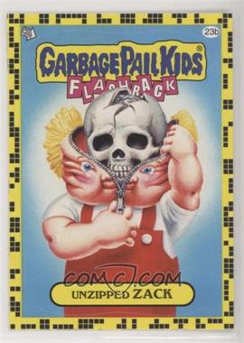 2011 Topps Garbage Pail Kids Flashback Series 2 - [Base] #23b - Unzipped Zack