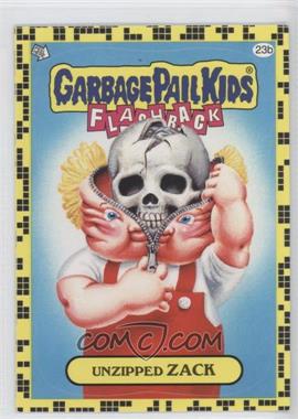 2011 Topps Garbage Pail Kids Flashback Series 2 - [Base] #23b - Unzipped Zack