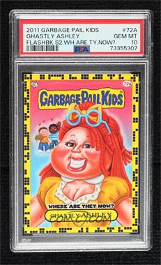 2011 Topps Garbage Pail Kids Flashback Series 2 - [Base] #72a - Ghastly Ashley [PSA 10 GEM MT]