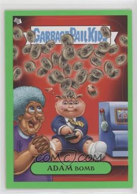 2011 Topps Garbage Pail Kids Flashback Series 3 - Adam Mania - Green #3 - Adam Bomb