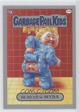 2011 Topps Garbage Pail Kids Flashback Series 3 - [Base] - Silver #42b - Rear View Myra