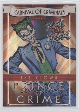 2012-13 Cryptozoic DC Batman: The Legend - Carnival of Criminals #CP1 - The Joker
