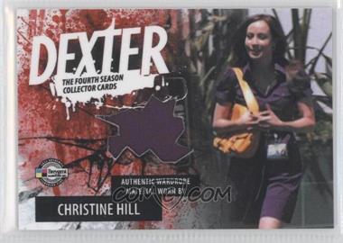 2012 Breygent Dexter Season 4 - Authentic Wardrobe #D4-C CHP - Courtney Ford as Christine Hill