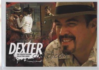 2012 Breygent Dexter Season 4 - [Base] #9 - David Zayas as Sgt. Angel Batista