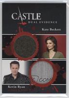 Kate Beckett as played by Stana Katic, Kevin Ryan as played by Seamus Dever [No…