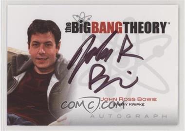 2012 Cryptozoic The Big Bang Theory Seasons 1 & 2 - Autographs #A7 - John Ross Bowie as Barry Kripke