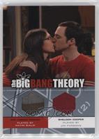 Mayim Bialik as Amy Farrah Fowler, Jim Parsons as Sheldon Cooper