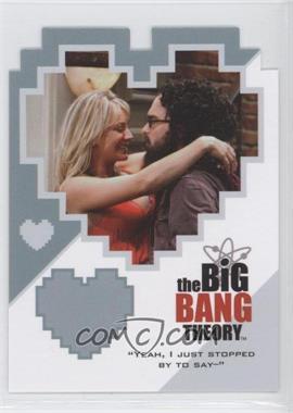 2012 Cryptozoic The Big Bang Theory Seasons 3 & 4 - Couples #CPL01 - "Yeah, I Just Stopped By To Say--"