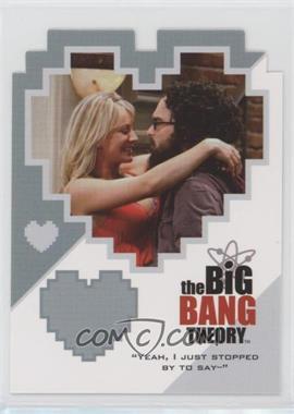 2012 Cryptozoic The Big Bang Theory Seasons 3 & 4 - Couples #CPL01 - "Yeah, I Just Stopped By To Say--"