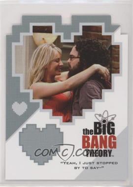 2012 Cryptozoic The Big Bang Theory Seasons 3 & 4 - Couples #CPL01 - "Yeah, I Just Stopped By To Say--"