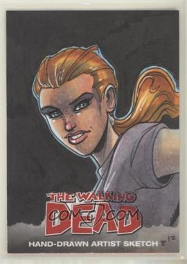 2012 Cryptozoic The Walking Dead Comic Book Series 1 - Sketch Cards #_RIMO.2 - Rich Molinelli /1