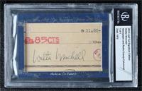 Walter Winchell [Cut Signature] #/1