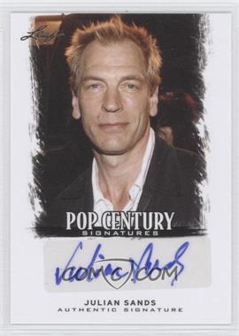 2012 Leaf Pop Century - [Base] #BA-JS2 - Julian Sands