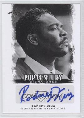 2012 Leaf Pop Century - [Base] #BA-RK1 - Rodney King