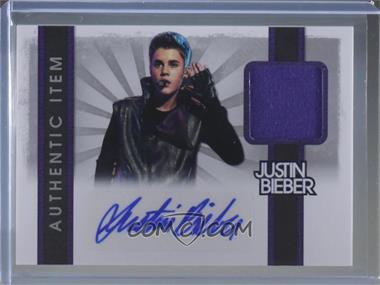 2012 Panini Justin Bieber Collection - Authentic Items - Autographs #11 - Justin Bieber