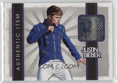 2012 Panini Justin Bieber Collection - Authentic Items #9 - Justin Bieber