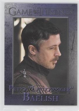 2012 Rittenhouse Game of Thrones Season 1 - [Base] #34 - Petyr Baelish