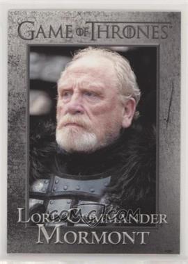 2012 Rittenhouse Game of Thrones Season 1 - [Base] #54 - Lord Commander Mormont