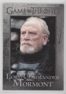 2012 Rittenhouse Game of Thrones Season 1 - [Base] #54 - Lord Commander Mormont