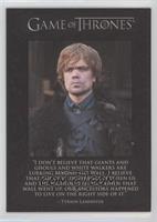 Tyrion Lannister, Jon Snow, Samwell Tarly