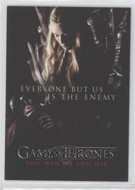 2012 Rittenhouse Game of Thrones Season 1 - You Win or You Die #SP2 - Everyone but Us Is the Enemy