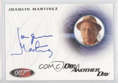 2012 Rittenhouse James Bond: 50th Anniversary Series 1 - Autographs #A177 - Die Another Day - Joaquin Martinez as Old Man in Cigar Factory