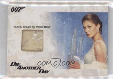 2012 Rittenhouse James Bond: 50th Anniversary Series 1 - Multi-Case Dealer Incentive Relics #JBR27 - Die Another Day - Gustav Graves' Ice Palace Décor /375