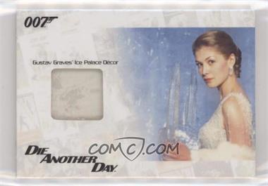 2012 Rittenhouse James Bond: 50th Anniversary Series 1 - Multi-Case Dealer Incentive Relics #JBR27 - Die Another Day - Gustav Graves' Ice Palace Décor /375