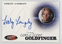 Goldfinger - Lesley Langley as Flying Circus Pilot