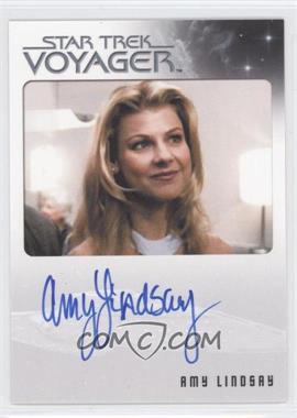 2012 Rittenhouse The "Quotable" Star Trek: Voyager - Autographs #_AMLI - Amy Lindsay as Lana