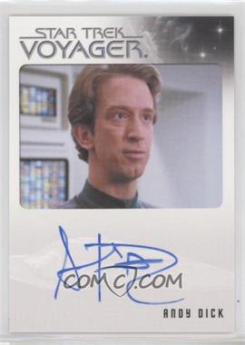 2012 Rittenhouse The "Quotable" Star Trek: Voyager - Autographs #_ANDI - Andy Dick as EMH Mark II