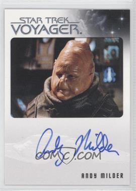 2012 Rittenhouse The "Quotable" Star Trek: Voyager - Autographs #_ANMI - Andy Milder as NAR