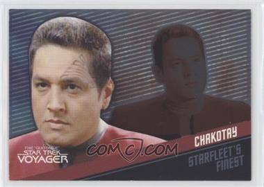 2012 Rittenhouse The "Quotable" Star Trek: Voyager - Starfleet's Finest #F3 - Robert Beltran as Chakotay /399