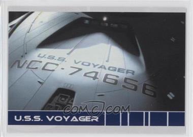 2012 Rittenhouse The "Quotable" Star Trek: Voyager - U.S.S. Voyager #V1 - U.S.S. Voyager