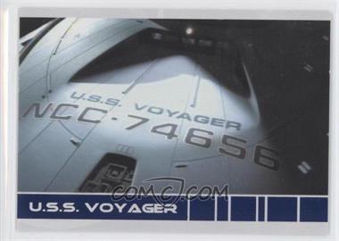 2012 Rittenhouse The "Quotable" Star Trek: Voyager - U.S.S. Voyager #V1 - U.S.S. Voyager
