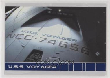 2012 Rittenhouse The "Quotable" Star Trek: Voyager - U.S.S. Voyager #V1 - U.S.S. Voyager