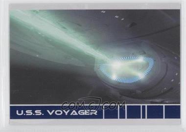 2012 Rittenhouse The "Quotable" Star Trek: Voyager - U.S.S. Voyager #V9 - U.S.S. Voyager