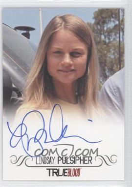 2012 Rittenhouse True Blood: Premiere Edition - Full Bleed Autographs #_LIPU - Lindsay Pulsipher as Crystal Norris